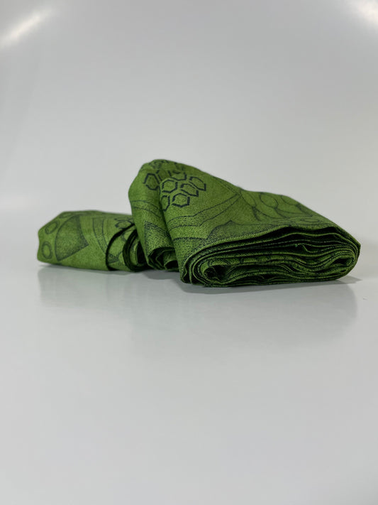 Olive Puff Tie